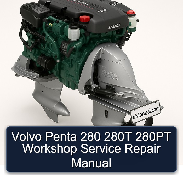 Volvo Penta 280 280T 280PT Workshop Service Repair Manual