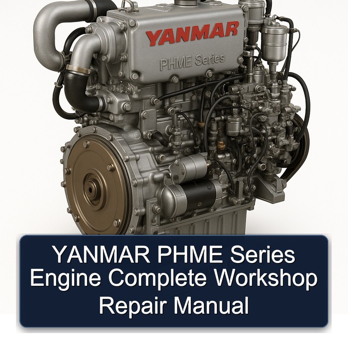 Manual de Reparación Completo del Motor YANMAR Serie PHME