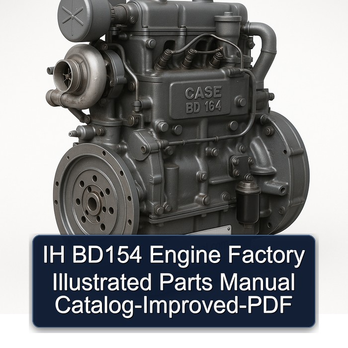 Reparaturanleitung IH BD154 Motor - Illustriert - PDF
