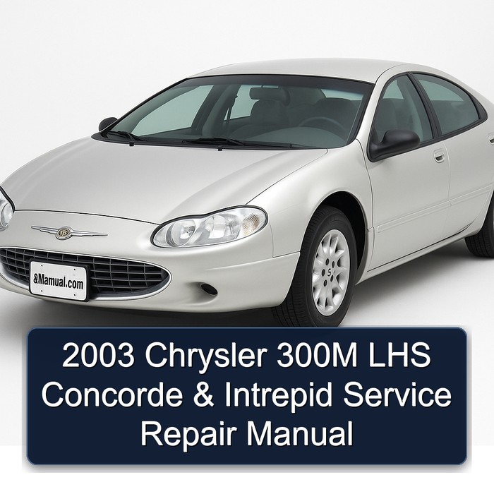 2003 Chrysler 300M LHS Concorde & Intrepid Manual de servicio y reparación