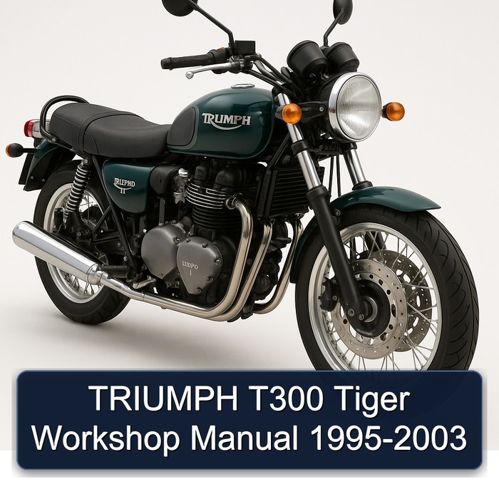 TRIUMPH T300 Tiger Workshop Manual 1995-2003