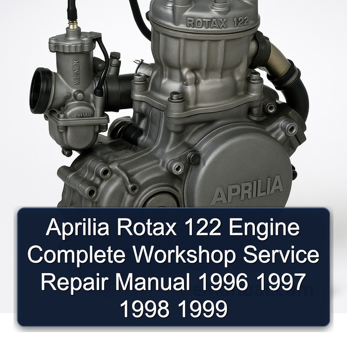 Aprilia Rotax 122 Engine Manual completo de servicio y reparación del taller 1996 1997 1998 1999