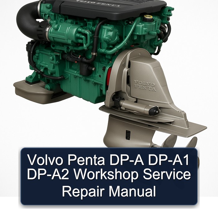 Volvo Penta DP-A DP-A1 DP-A2 Workshop Manual de servicio y reparación