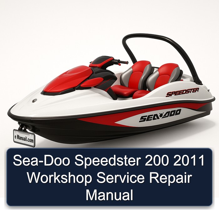 Sea-Doo Speedster 200 2011 Workshop Service Repair Manual