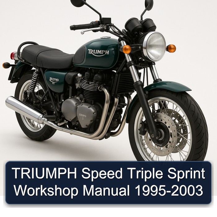 TRIUMPH Speed Triple Sprint Workshop Manual 1995-2003