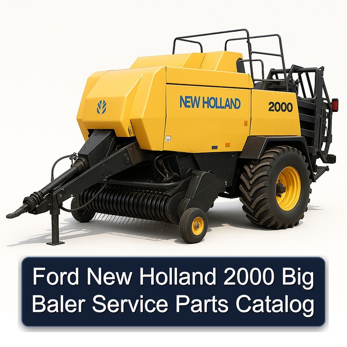 Catálogo de Repuestos para Empacadora Grande Ford New Holland 2000
