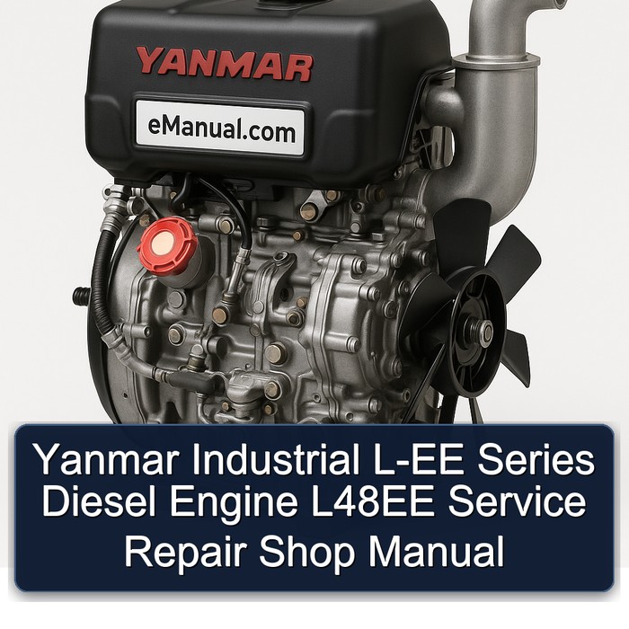Yanmar Industrial L-EE Series Diesel Engine L48EE Service Repair Shop Manual 