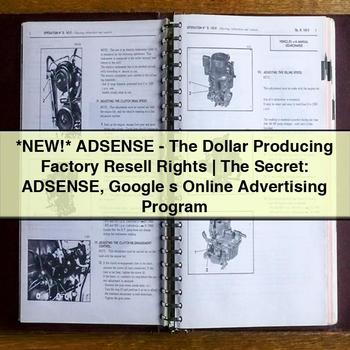 Adsense-the Dollar Producing Factory Resell Rights | the Secret: Adsense Google S Online Advertising Program PDF Download
