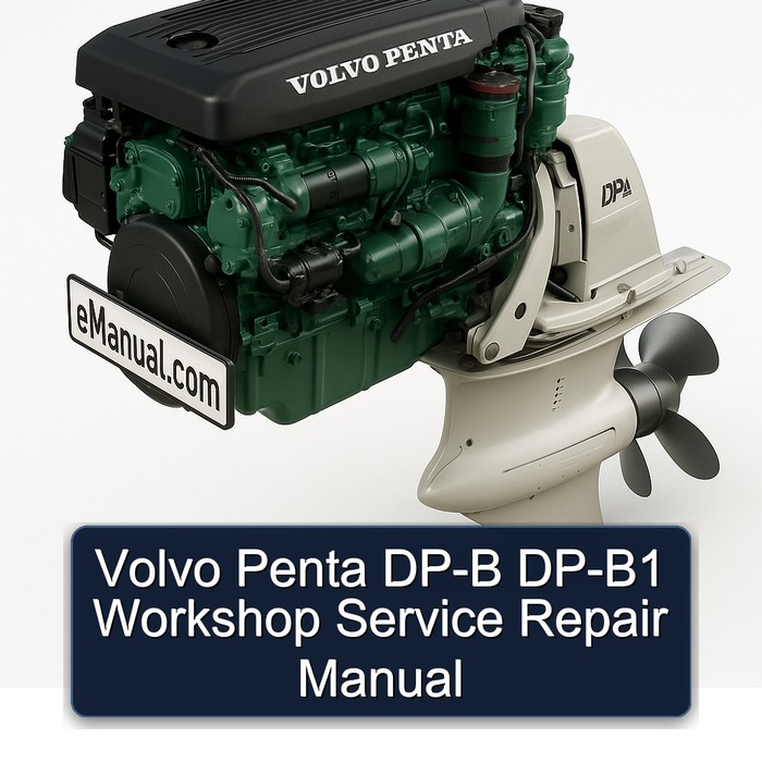 Volvo Penta DP-B DP-B1 Workshop Service Repair Manual 