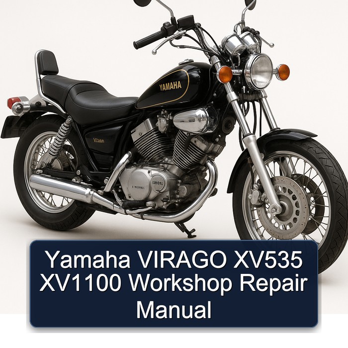 Yamaha VIRAGO XV535 XV1100 Workshop Repair Manual