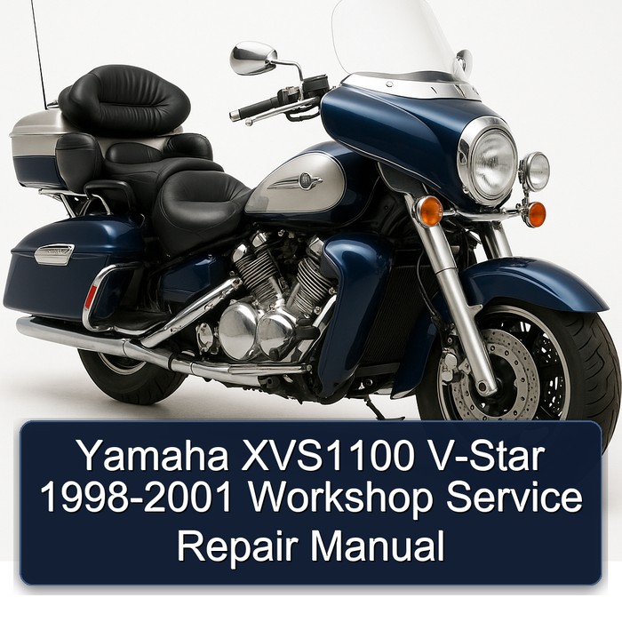 1998 Yamaha XVS1100 V-Star Workshop Service Repair Manual PDF Download
