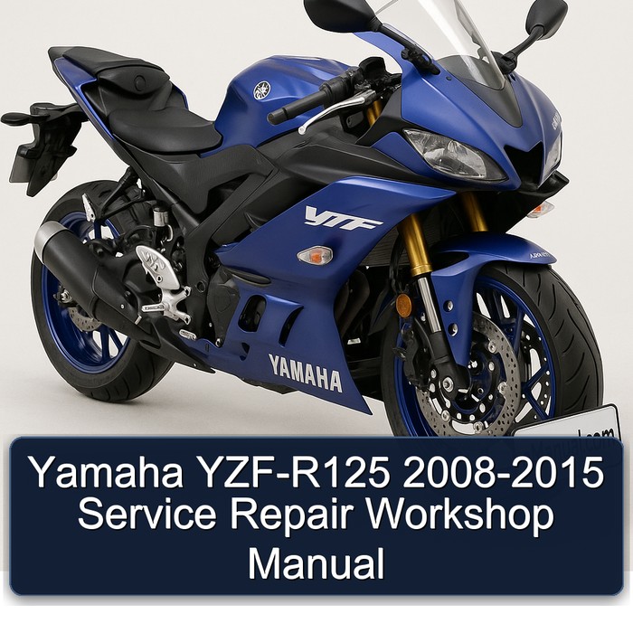 Yamaha YZF-R125 2008-2015 Service Repair Workshop Manual