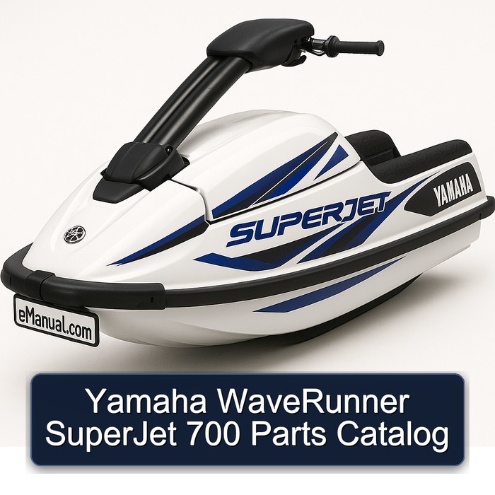 Yamaha WaveRunner SuperJet 700 Ersatzteilkatalog