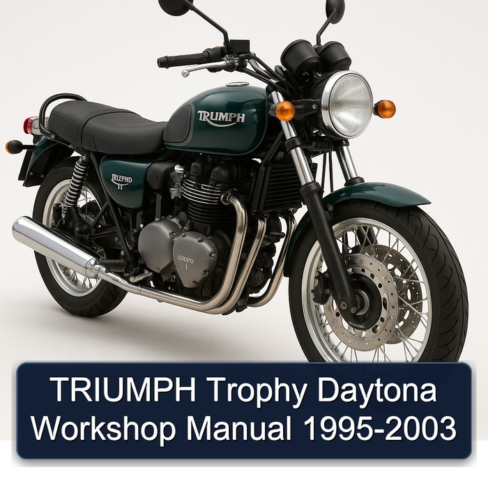 TRIUMPH Trophy Daytona Workshop Manual 1995-2003