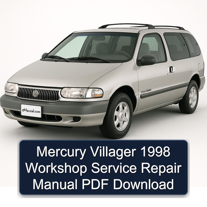 Mercury Villager 1998 Workshop Manual de servicio y reparación PDF Download
