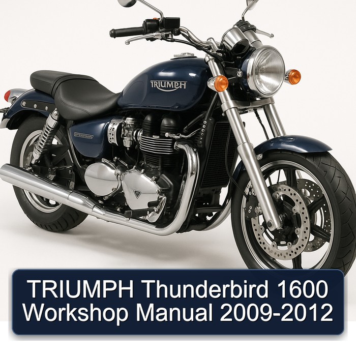 TRIUMPH Thunderbird 1600 Workshop Manual 2009-2012