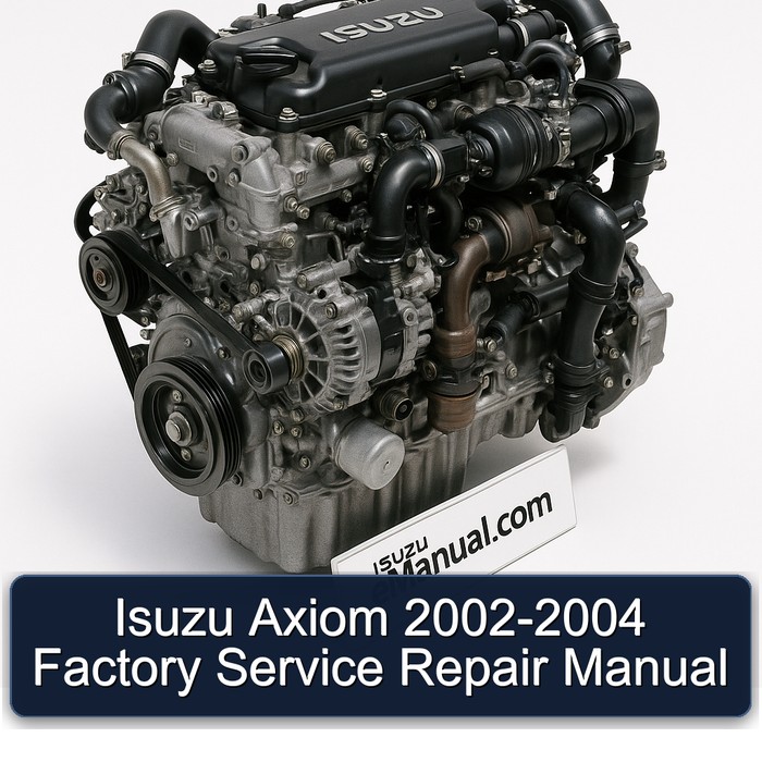 Isuzu Axiom 2002-2004 Factory Service Repair Manual 