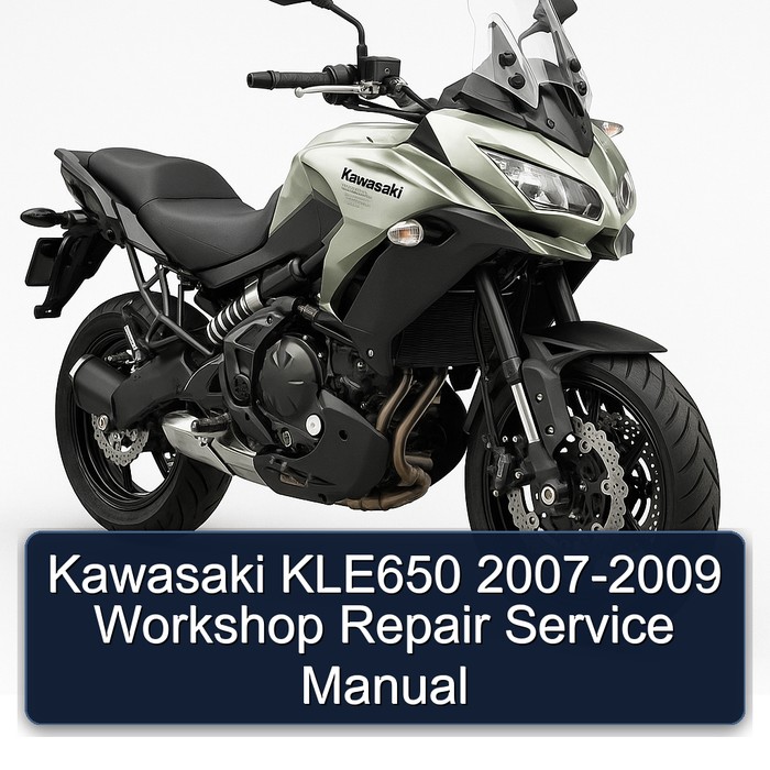 Kawasaki KLE650 2007-2009 Workshop Repair Service Manual