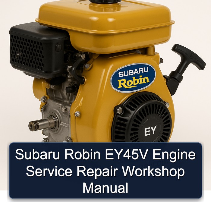 Subaru Robin EY45V Motor: Werkstatt-Handbuch für Service und Reparatur