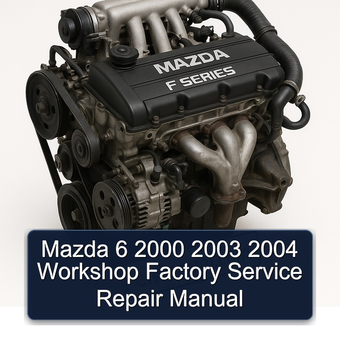 Manual de Reparación de Fábrica Mazda 6 (2000-2004)