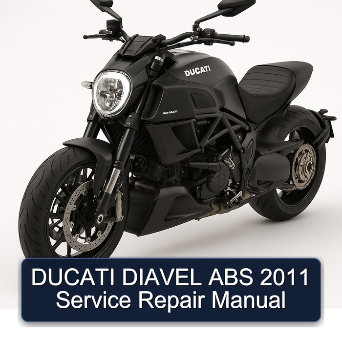 DUCATI DIAVEL ABS 2011 Manual de servicio y reparación