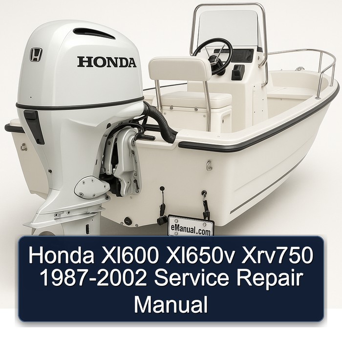 Honda Xl600 Xl650v Xrv750 1987-2002 Service Repair Manual 