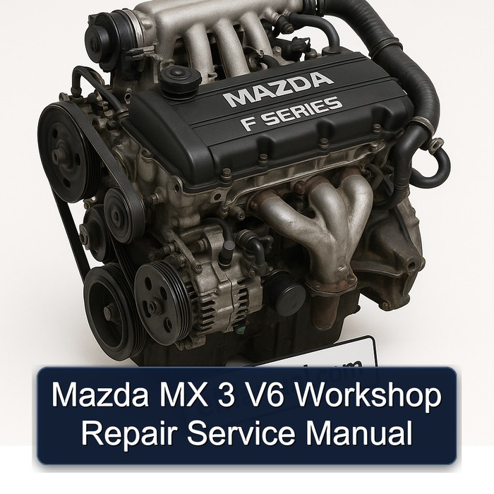 Mazda MX 3 V6 Workshop Repair Service Manual