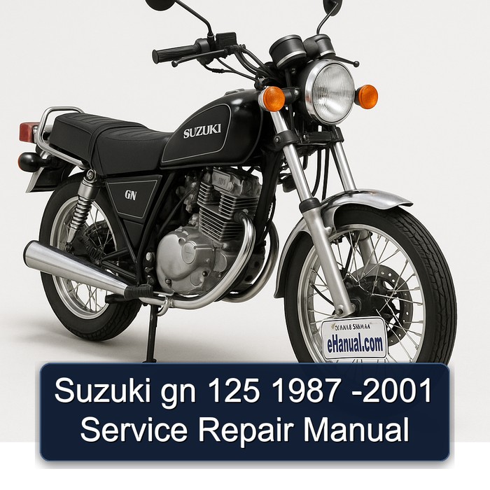 Suzuki gn 125 1987 -2001 Manual de servicio y reparación
