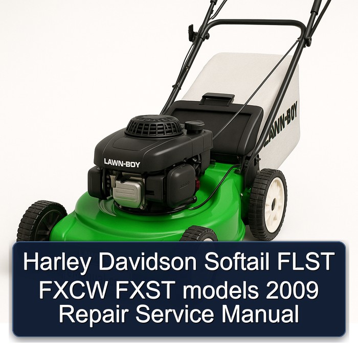 Manual de Reparación Harley Davidson Softail FLST FXCW FXST 2009