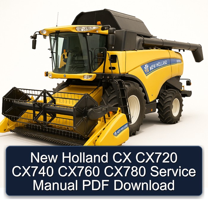 Manual de Servicio New Holland CX720-780 (PDF)