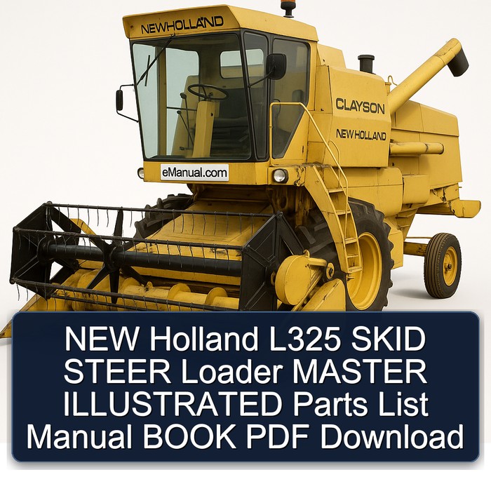 NEW Holland L325 Kompaktlader Ersatzteilkatalog
