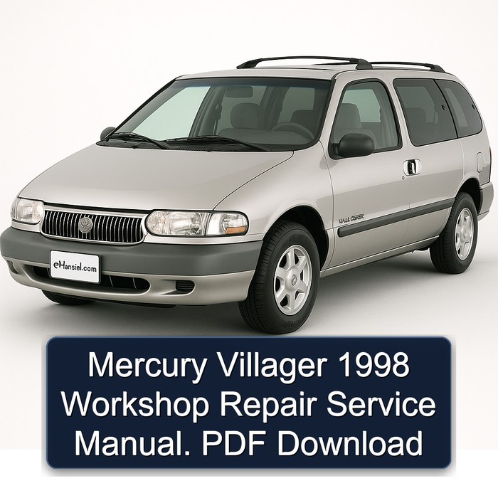 Mercury Villager 1998 Workshop Repair Service Manual. PDF Download