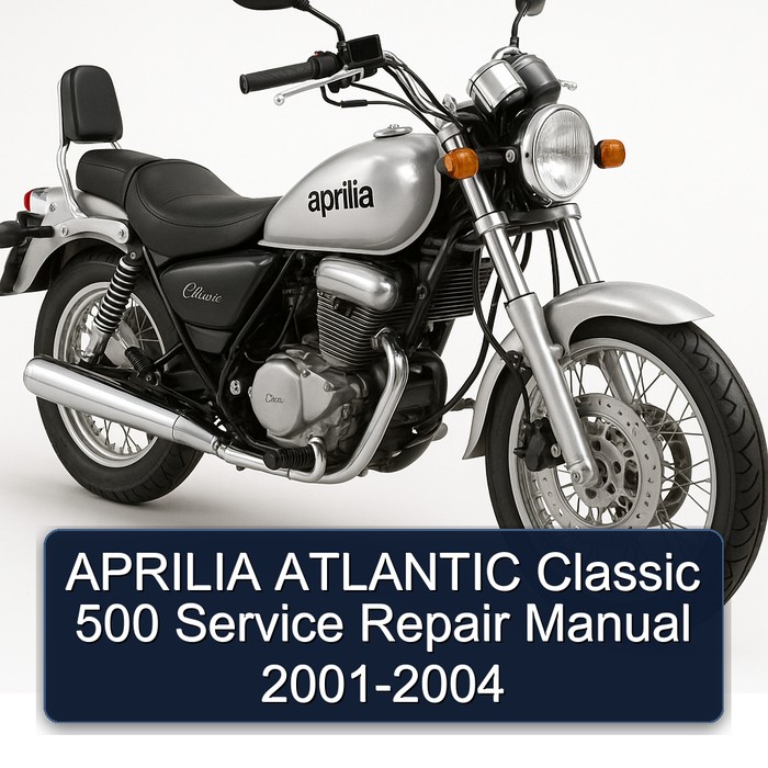 APRILIA ATLANTIC Classic 500 Manual de servicio y reparación 2001-2004