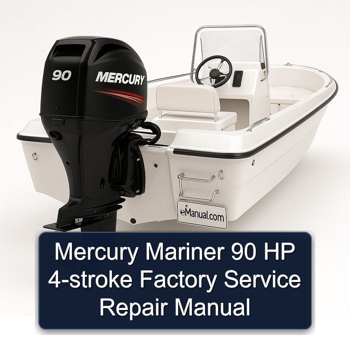 Mercury Mariner 90 HP 4-stroke Factory Manual de servicio y reparación