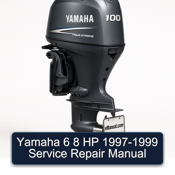 Yamaha 6 8 HP 1997-1999 Service Repair Manual 