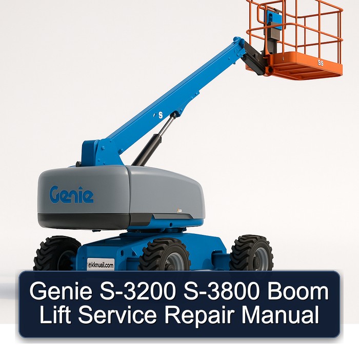 Genie S-3200 S-3800 Boom Lift Service Repair Manual 