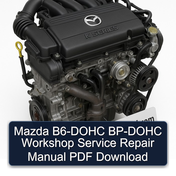 Manual de Reparación y Servicio de Taller Mazda B6-DOHC BP-DOHC (PDF)