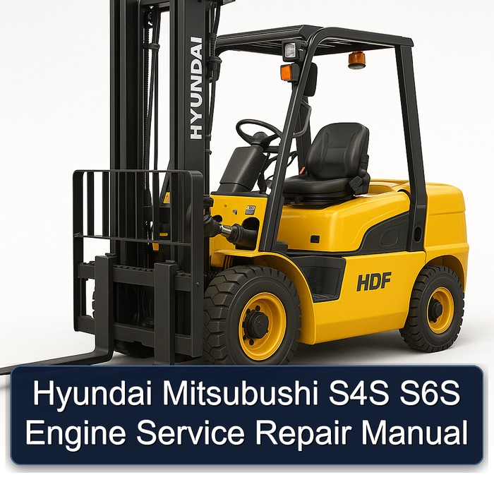 Manual de Reparación y Servicio de Motores Hyundai Mitsubishi S4S S6S