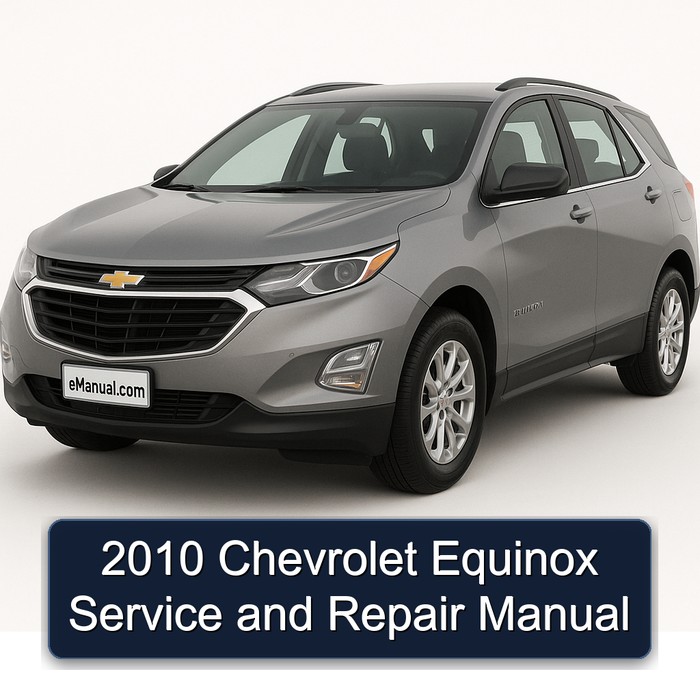 2010 Chevrolet Equinox Manual de servicio y reparación