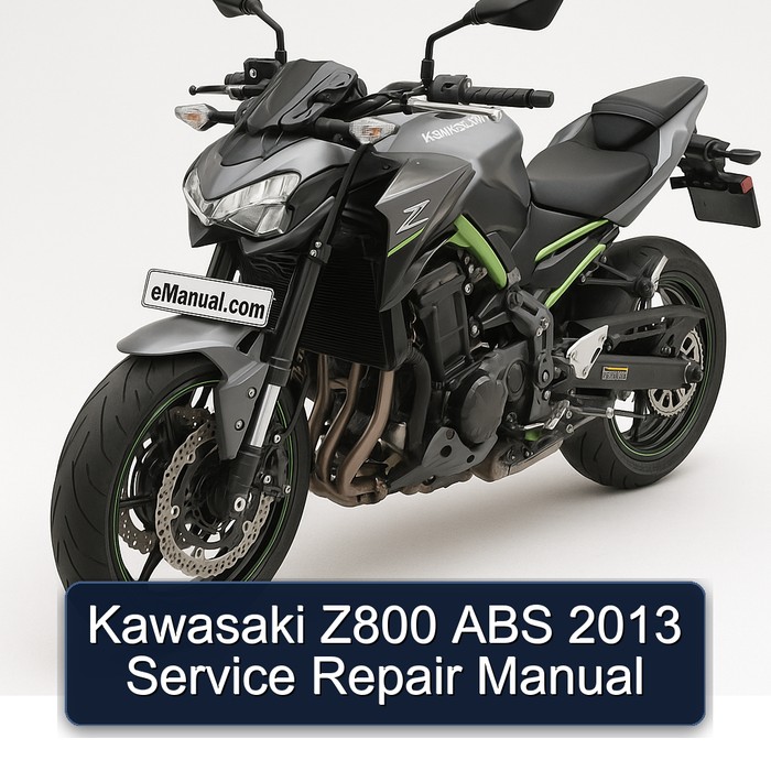 Kawasaki Z800 ABS 2013 Service Repair Manual