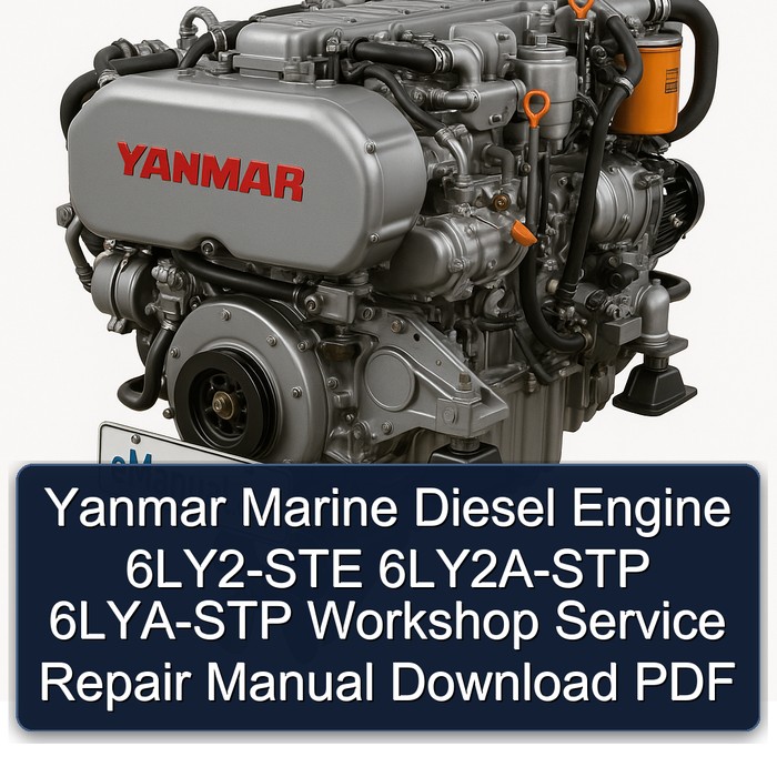 Yanmar Marine Diesel Engine 6LY2-STE 6LY2A-STP 6LYA-STP Workshop Service Repair Manual Download PDF