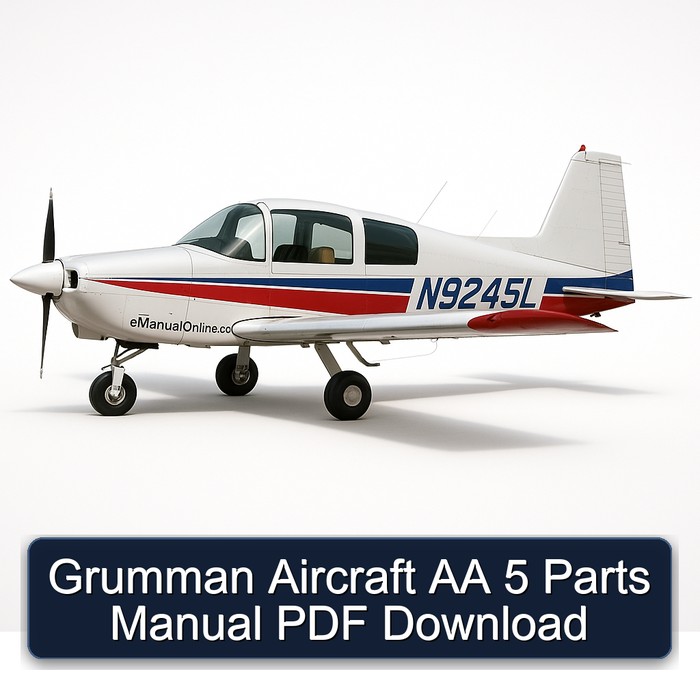 Grumman Aircraft AA 5 Parts Manual PDF Download