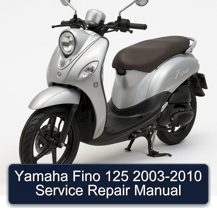 Yamaha Fino 125 2003-2010 Service Repair Manual