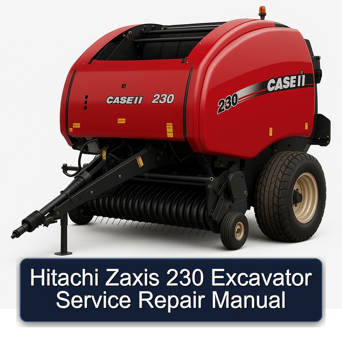 Hitachi Zaxis 230 Excavator Service Repair Manual