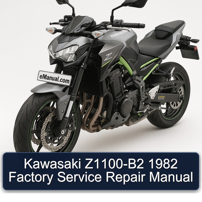 Kawasaki Z1100-B2 1982 Factory Service Repair Manual