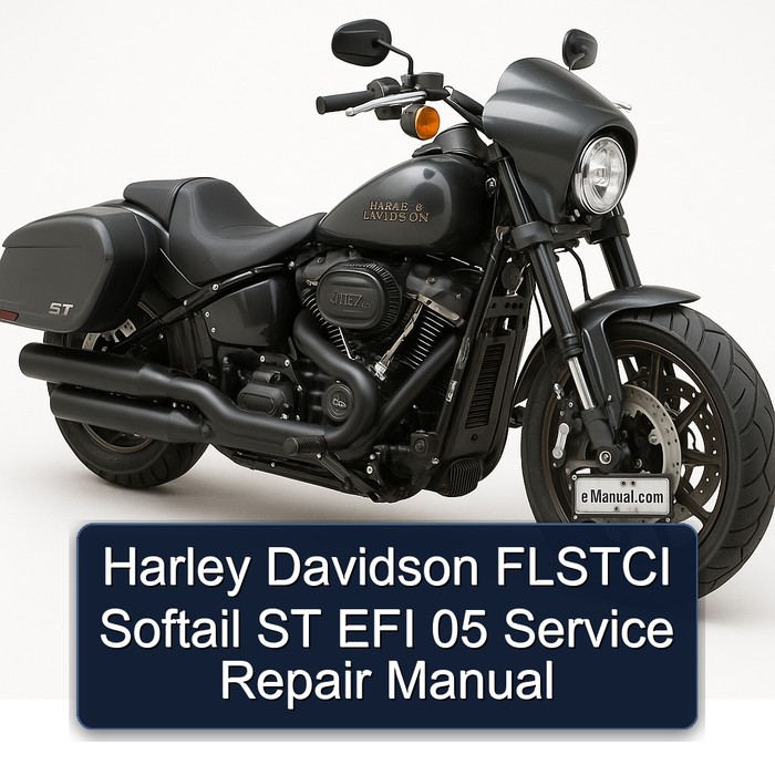 Harley Davidson FLSTCI Softail ST EFI 05 Manual de servicio y reparación