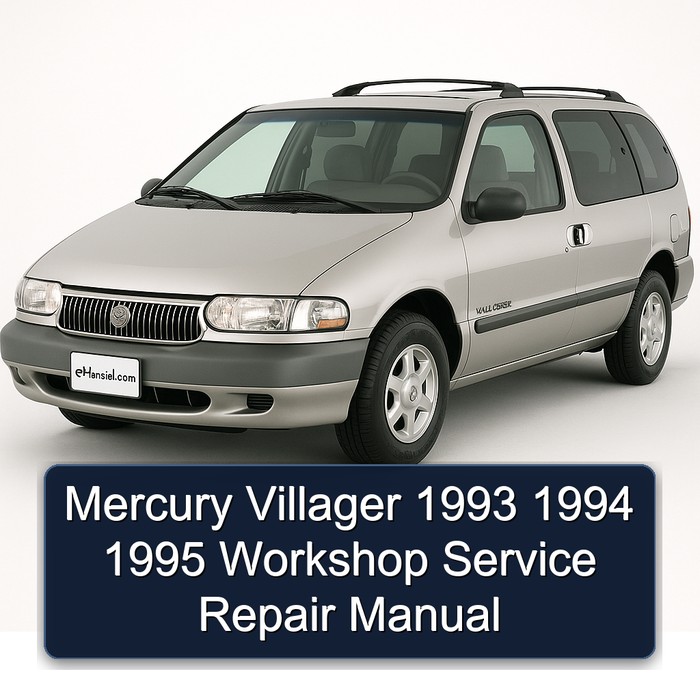 Mercury Villager 1993 1994 1995 Workshop Manual de servicio y reparación