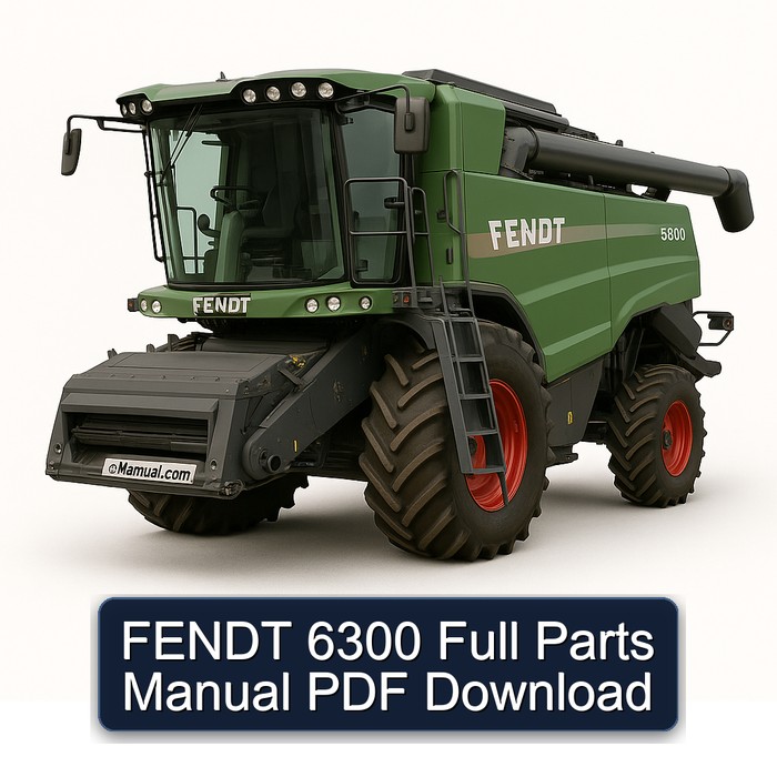 FENDT 6300 Full Parts Manual PDF Download