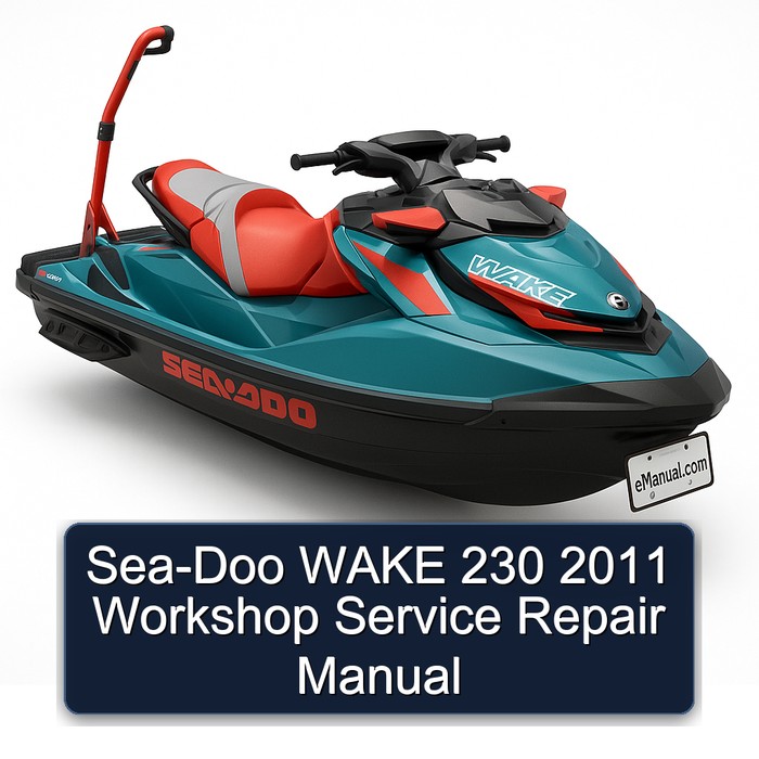 Sea-Doo WAKE 230 2011 Workshop Manual de servicio y reparación