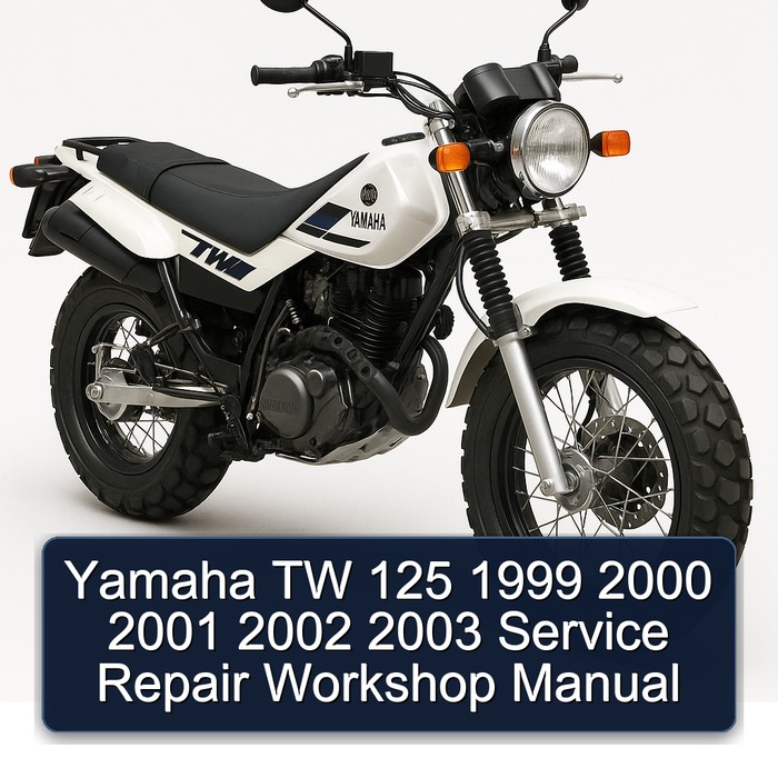 Yamaha TW 125 1999 2000 2001 2002 2003 Service Repair Workshop Manual